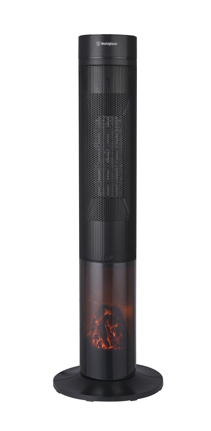 Westing house 34" Digital Ceramic Tower Heater + Flame Effect
