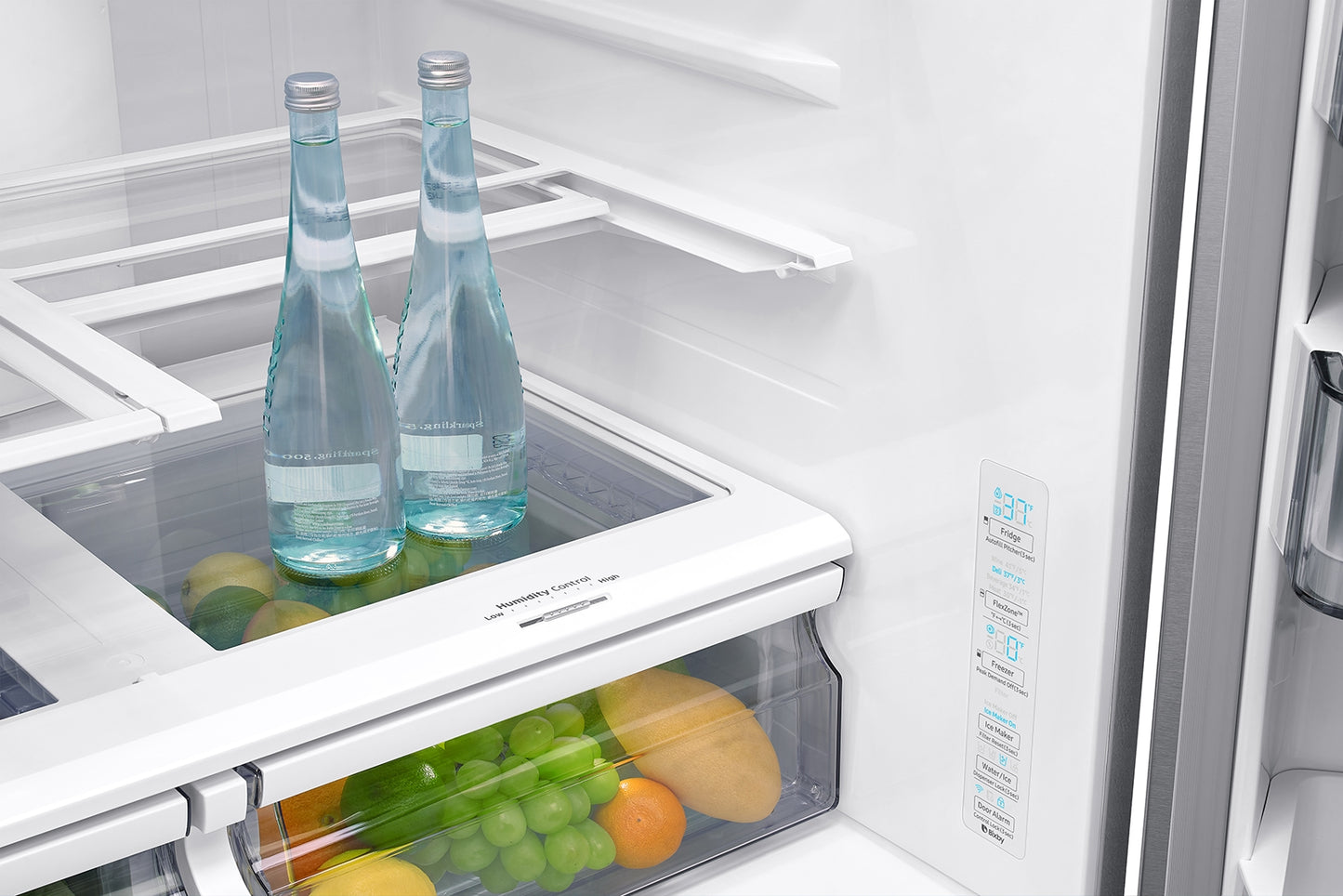 Samsung 4-Door French Door Refrigerator with FlexZone™ Drawer in Stainless Steel