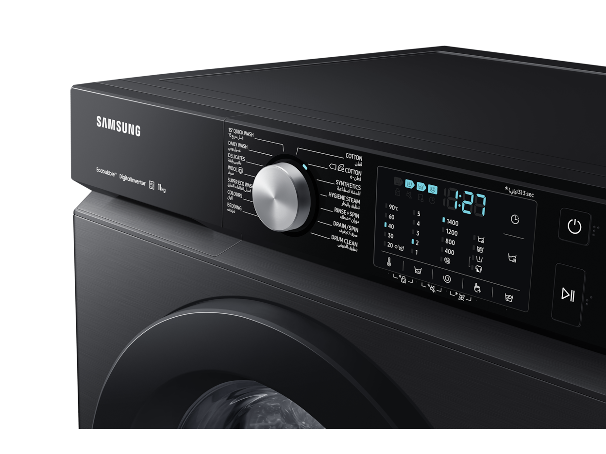 Samsung WW11B1A046ABFH 11kg Front Loading Washer black
