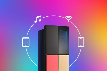 LG 527L InstaView® Fridge with MoodUP™ LED Colour Panels
