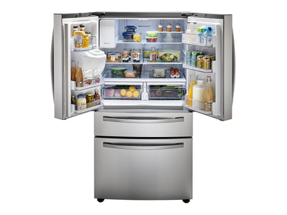Samsung 4-Door French Door Refrigerator with FlexZone™ Drawer in Stainless Steel
