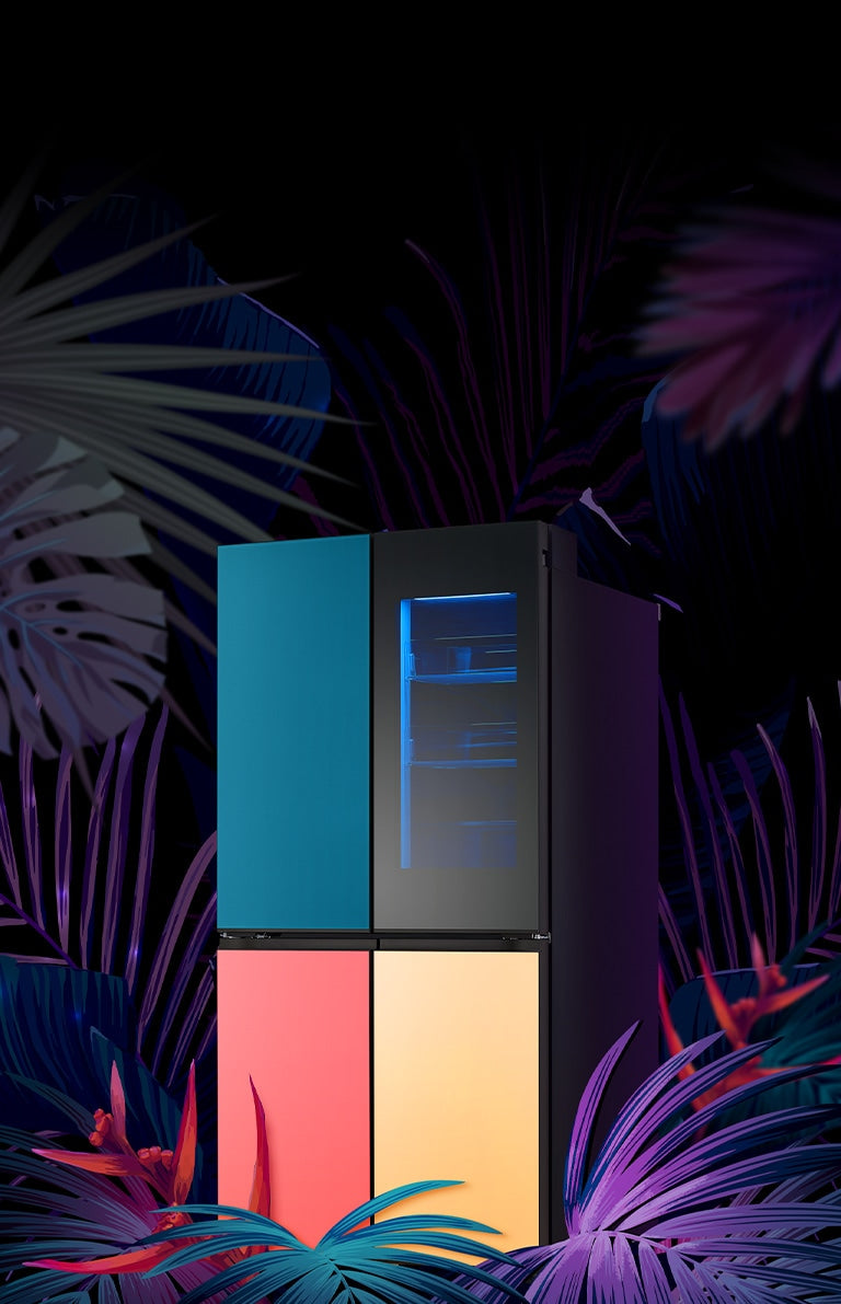LG 527L InstaView® Fridge with MoodUP™ LED Colour Panels