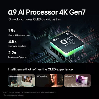 LG C4 83 Inch Class OLED evo AI 4K Smart TV