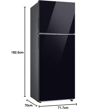 Samsung Top Mount Freezer Fridge RT66CB6646 Black 460L
