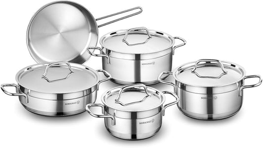 Korkmaz Alfa 9-Piece Stainless Steel | A1660