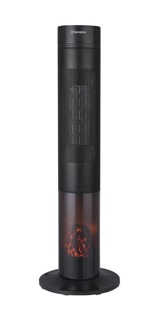 Westing house 34" Digital Ceramic Tower Heater + Flame Effect