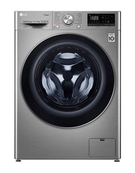 LG 10.5kg/7Kg | Front Load Washer/Dryer | AI DD™ | Steam™ | ThinQ™
