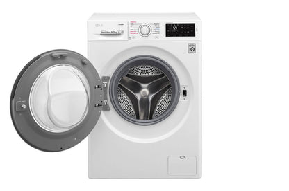 LG 9/6kg front-load washer-dryer combo F4J6VGP2W