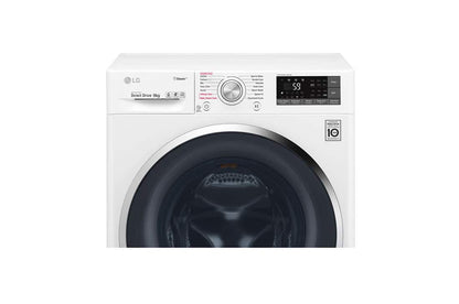 LG 9/6kg front-load washer-dryer combo F4J6VGP2W