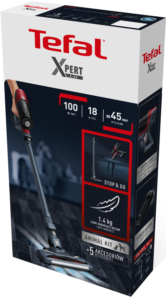 Tefal X-PERT 6.60 cordless stick vacuum