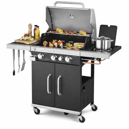 Tepro Grill Meister 3+1 Stainless Steel Gas Grill